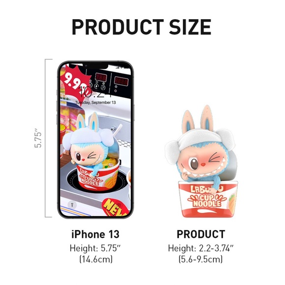 Pop Mart The Monsters Wacky Mart Series Figure Blind Box - Chow Mein - Picture 4 of 6